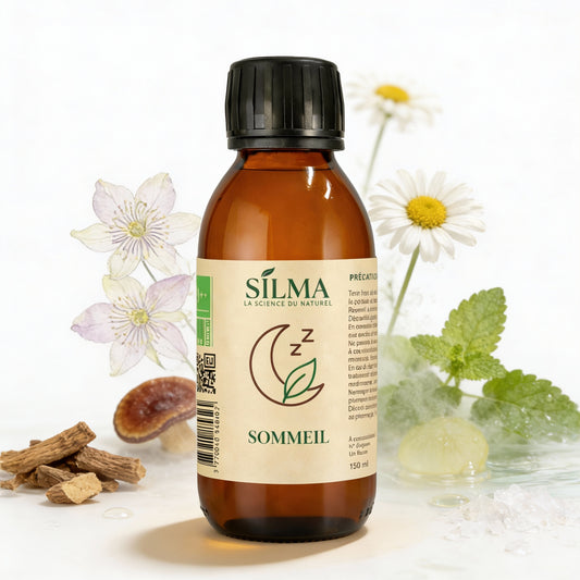 Sirop Sommeil SILMA – complément alimentaire naturel pour favoriser l’endormissement et une nuit paisible