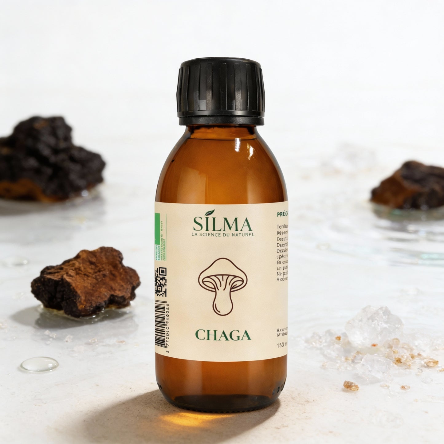 Sirop Chaga SILMA – complément alimentaire antioxydant et soutien naturel de l’immunité