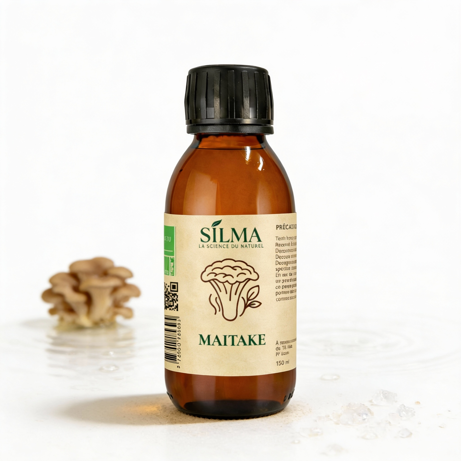 Sirop Maitake SILMA – complément alimentaire adaptogène pour le métabolisme et l’équilibre glycémique