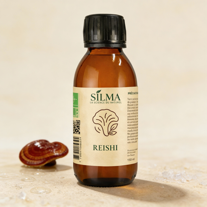 Sirop Reishi SILMA – complément alimentaire naturel pour la relaxation, la longévité et l’équilibre nerveux
