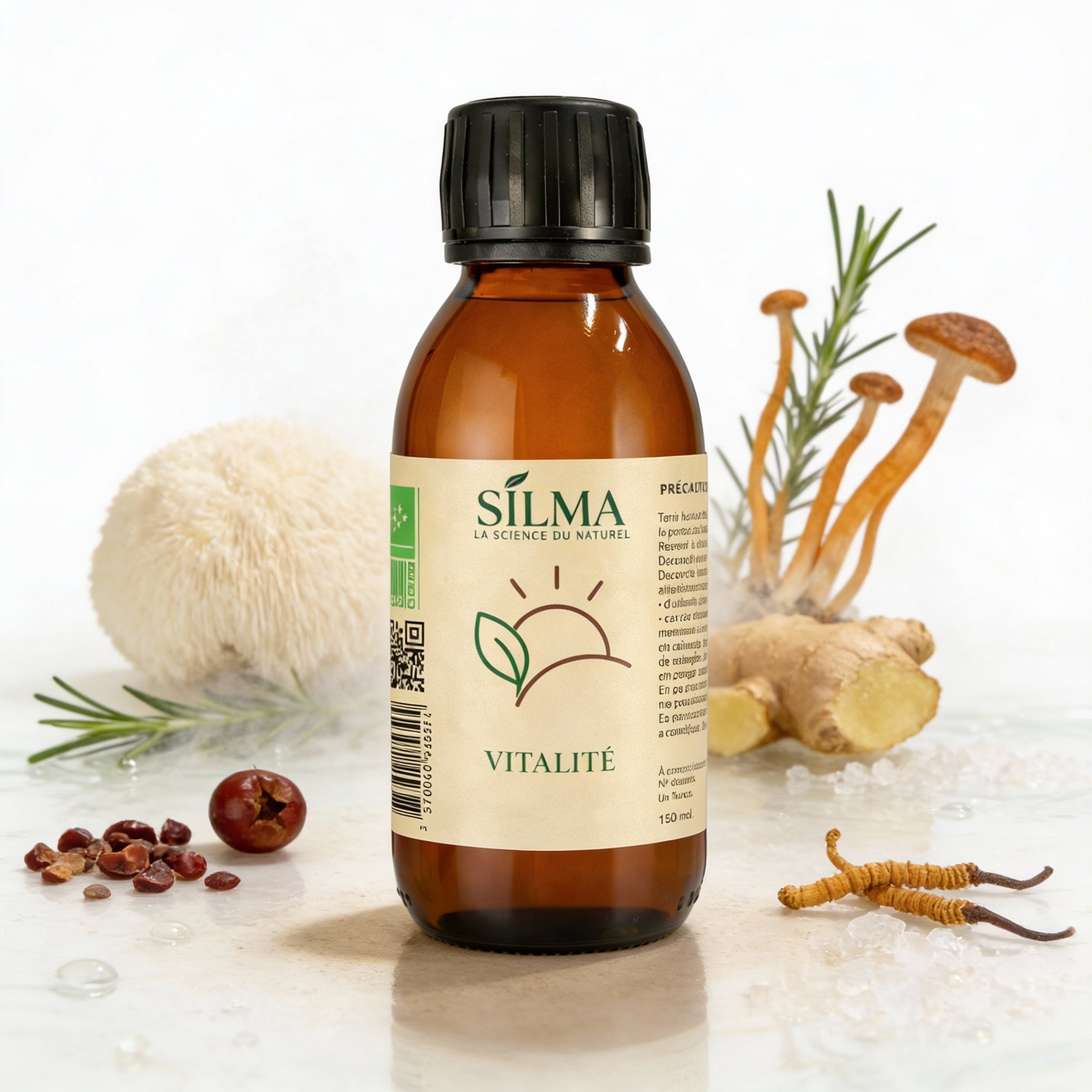 Vitalityshot SILMA – sirop d’énergie naturelle pour la clarté mentale, l’endurance et le tonus durable